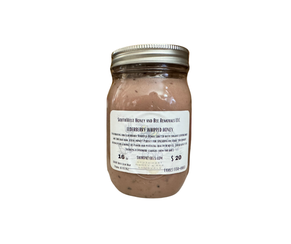 Elderberry Whipped Honey