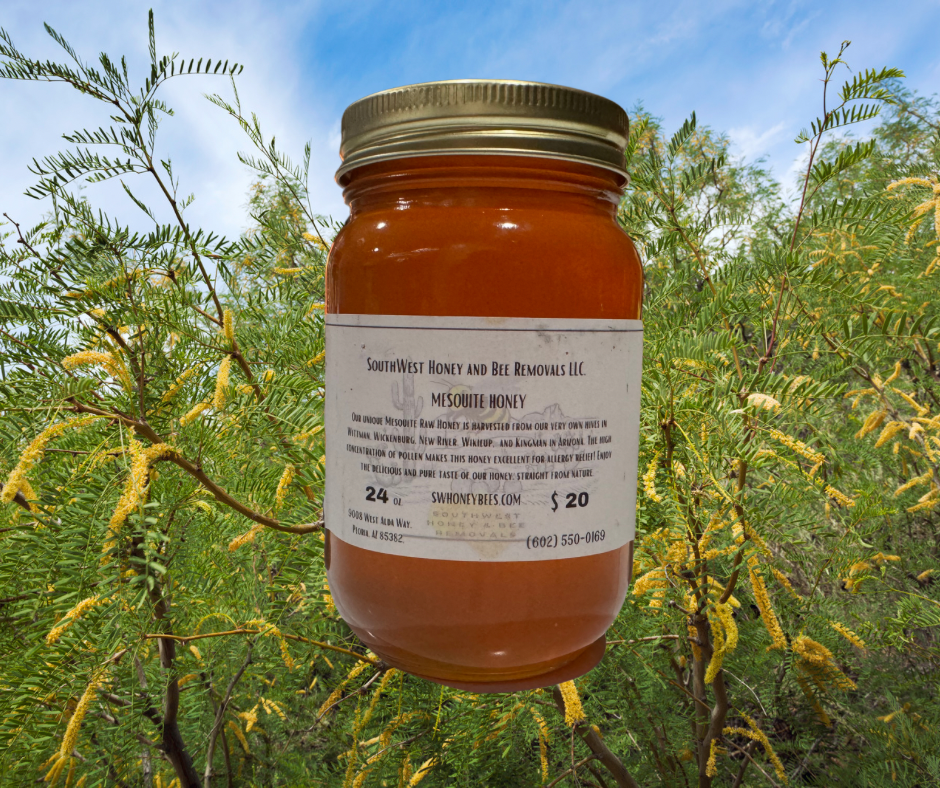 Mesquite Blossom Raw Honey (Valley-wide) (Allergy Relief)