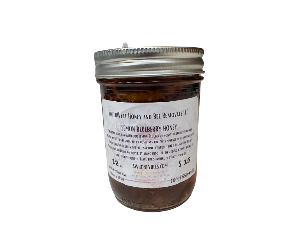 Lemon Blueberry Honey 12oz.