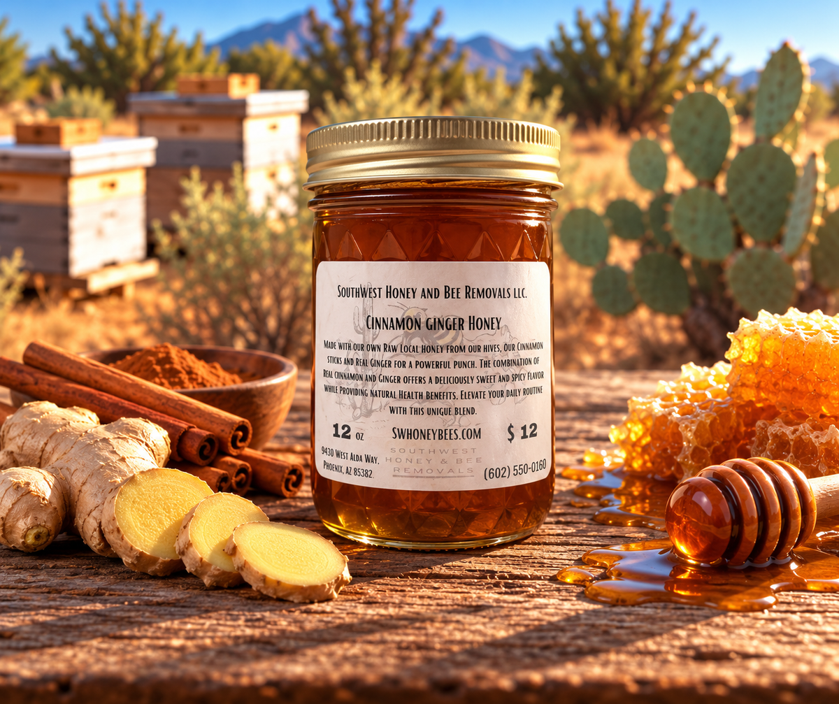 Cinnamon Ginger Honey