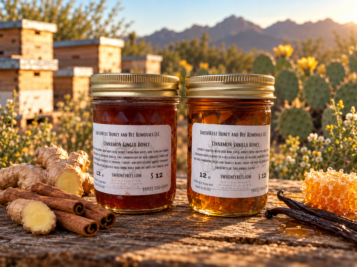 Mix & Match Honey Duo – Two 12oz Jars for $20