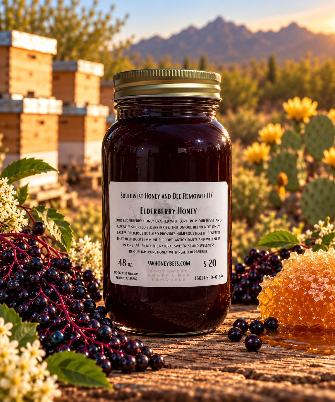 Elderberry Honey