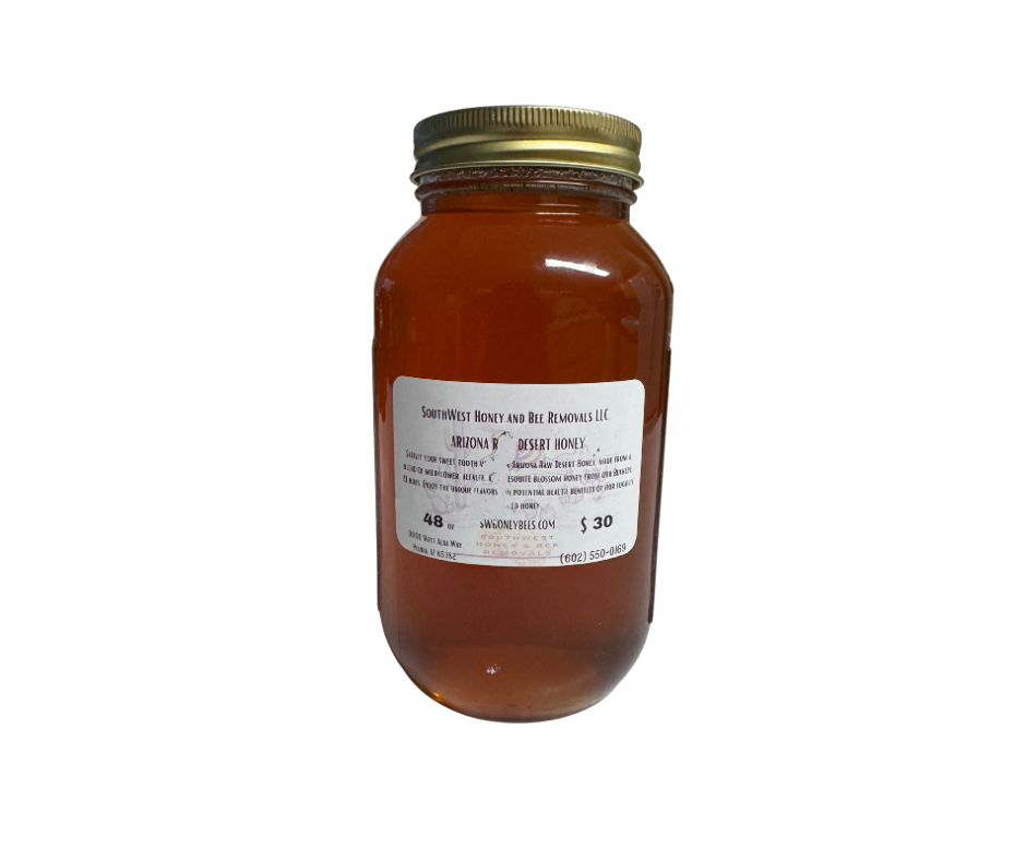 48 oz. Miel cruda local (Phoenix) (3 libras)