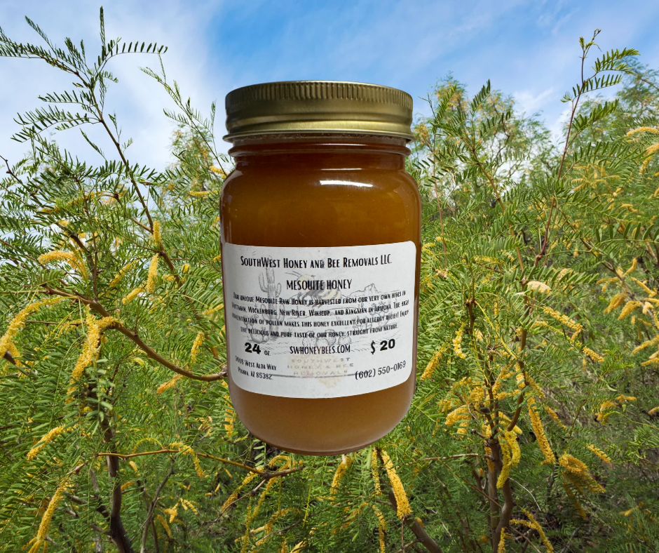 Mesquite Blossom Raw Honey (Valley-wide) (Allergy Relief)