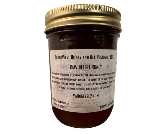 12 oz Raw Local Honey (Phoenix)